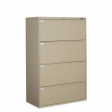 Global Fileworks 4-Drawers Lateral File 9336P-4F1H