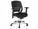 Global OTG 11686 Pacer Low mesh back multi-tilter chair - Jenny Ebony JN02