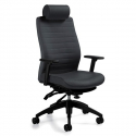 Global Aspen 2850-3 High back ergonomic chair with headrest