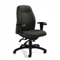 Global Echo 3671-3 Chaise ergonomique de direction - Time - Acier T609