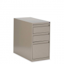 Global GWP Series - Freestanding Box Box File Metal Pedestal - 3 drawers