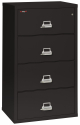 FireKing Lateral File Cabinet - 4-3122-C - Black