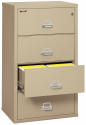 FireKing Lateral File Cabinet - 4-3122-C - Sand