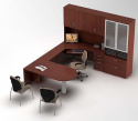 Global Office Executive Desk ZIRA - Office desk suite ZL-3 - Right Hand Side