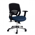 Global OTG 11686 Pacer Low mesh back multi-tilter chair - Jenny Admiral JN08
