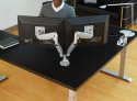 Workrite Articulated Monitor Arm - Conform - Dual arm - Ugoburo