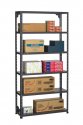 Global industrial shelving BSS61272 Metal shelving unit with six shelves