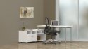 Mayline Office Desk with Storage - e5K7