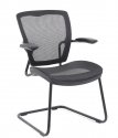 Nightingale All Mesh Guest Chair - OXO 6500 - Black