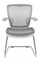Nightingale All Mesh Guest Chair - OXO 6500 - White - Front view
