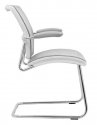 Nightingale All Mesh Guest Chair - OXO 6500 - White - Side view