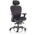 Nightingale CXO 6200 D - Ergonomic chair with mesh back & headrest