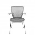 Nightingale All Mesh Guest Chair & Legs - OXO6500 - White