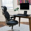 Humanscale Adjustable Desk Converter - Quickstand ECO with Freedom Chair