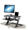 Workrite Sit Stand Desk Converter - Solace - Move Up and Down
