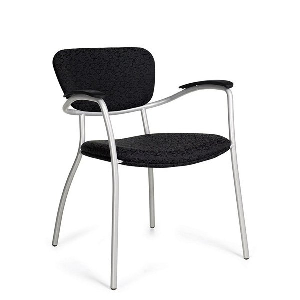 Global Caprice 3365 Four Legged Arm Chair - Oxygen - Nero OX10