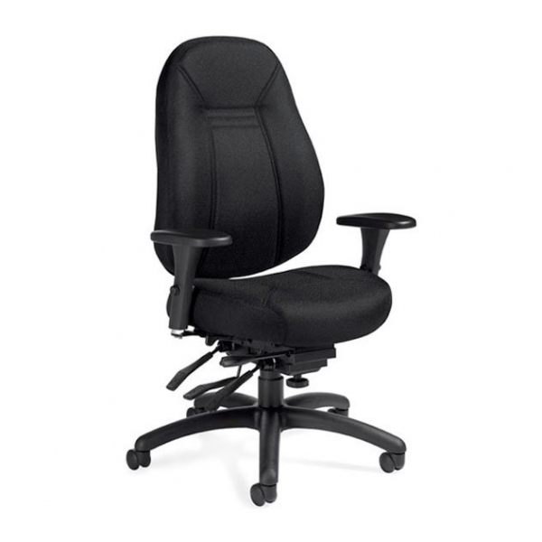 Global Obusforme Comfort 1261-3 Ergonomic chair with Schukra lumbar support