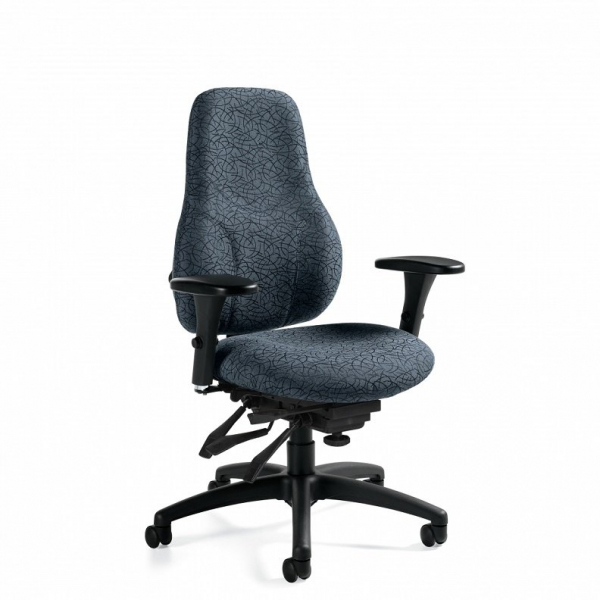  Global Chaise Ergonomique de Bureau - Tritek 7482-3 - Option de siège Standard - Ugoburo