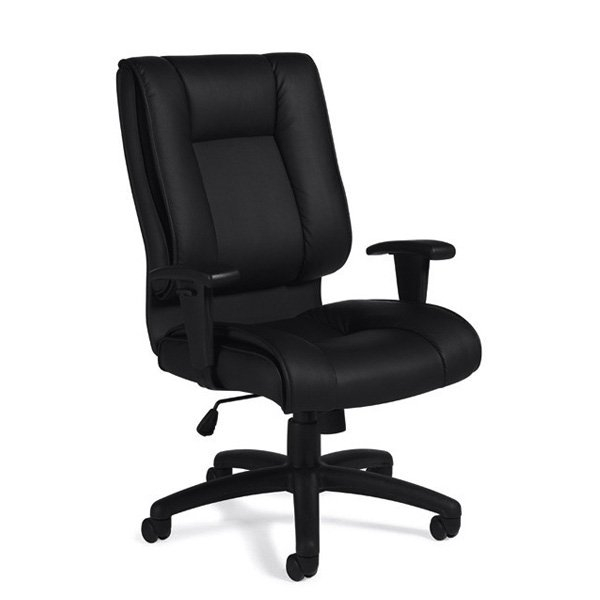 Global Ashmont MVL2780 High back tilter in leather with 