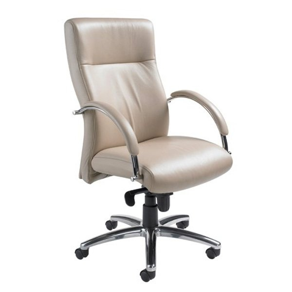 Nightingale Krohma 7700 Executive high-back chair - Leather Princess Ivory
