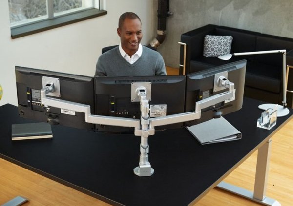 Workrite Configurable Monitor Stand 1, Workrite Monitor Arm