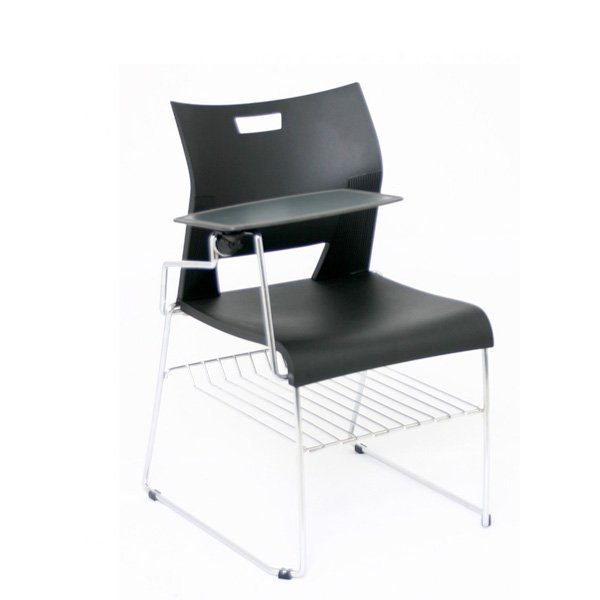 Global Tablet Arm Chair with Bookshelf – Duet 6621TRB