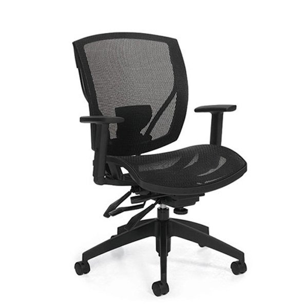 Global Ibex Office Mesh Seat & Back Chair - MVL2823