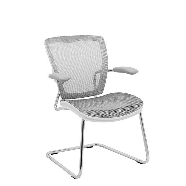 Nightingale All Mesh Guest Chair - OXO 6500 - White
