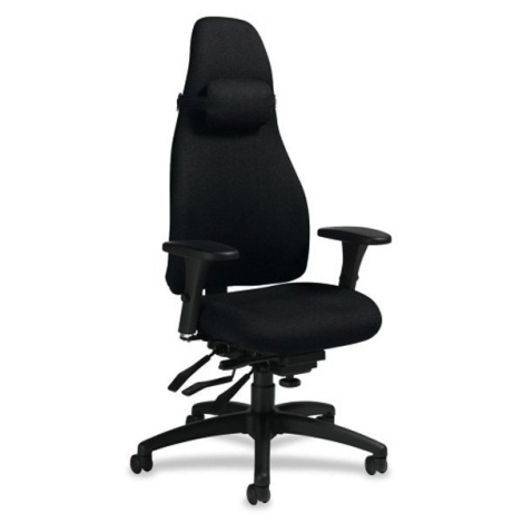 Global Obusforme 4430 chair - High Back Ergonomic Chair - Jenny - Ebony JN02