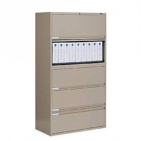 Global Fileworks 9336P-5R1H Lateral file 5 drawers