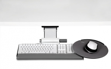 Plateau pour clavier et souris WorkEZ support ergonomique sur le