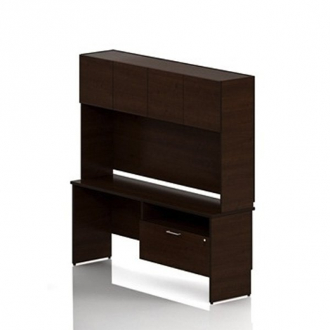 Small Storage Cabinet - Hard Rock Maple, Snow - Concept 300 by Groupe Lacasse