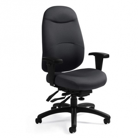 Global Granada Deluxe TS1190-3 High back multi-tilt 24hr Schukra chair