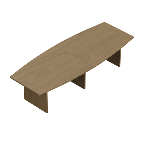 Ionic 12' Boardroom Table, Boad Shaped - ML144BT